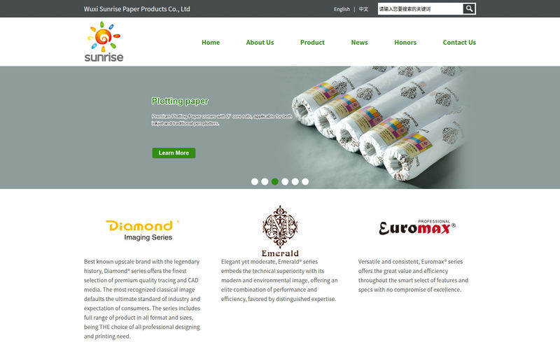 Wuxi Sunrise Paper Products Co., LtdWuxi Sunrise Paper Products Co., Ltd网站快照