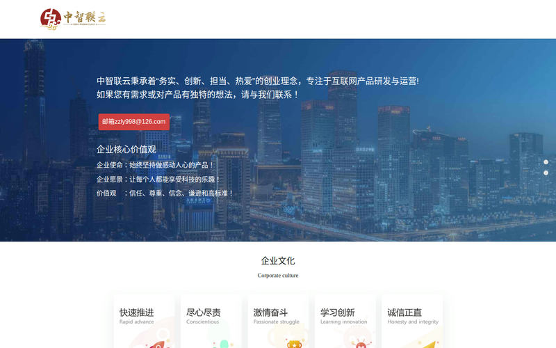 中智联云网站快照