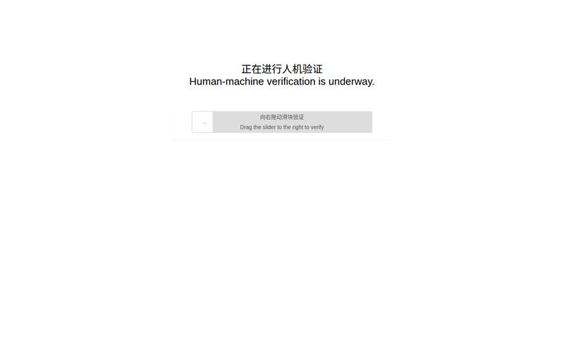 人机验证网站快照