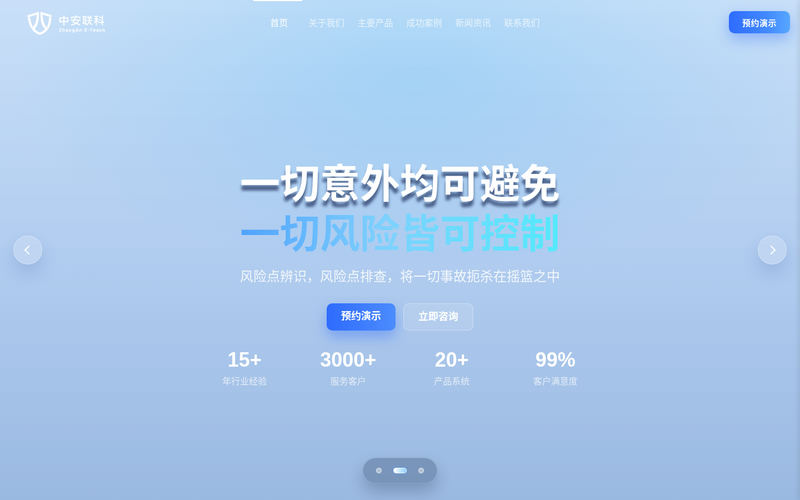 中安联科网站快照