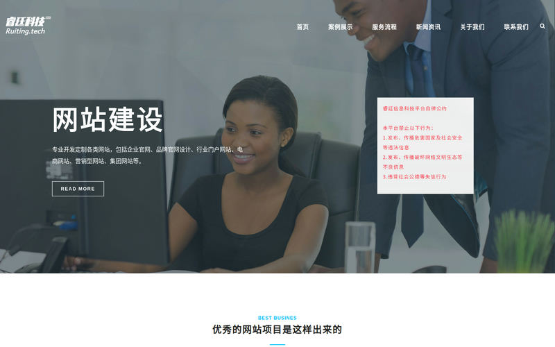 无锡睿廷科技|ruiting.tech|系统开发网站快照