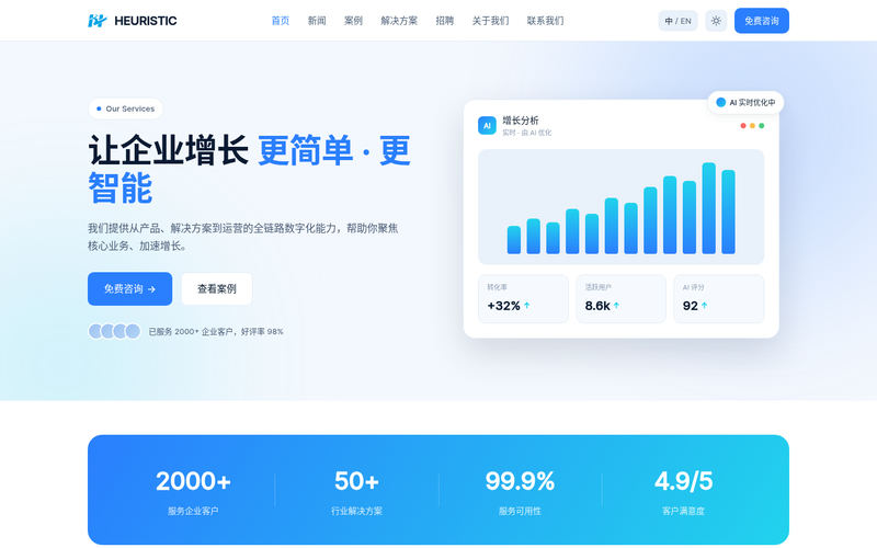HEURISTIC网站快照