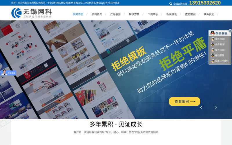 无锡网站建设,网页设计制作,外贸网站SEO推广-无锡网科信息技术有限公司[官网]网站快照