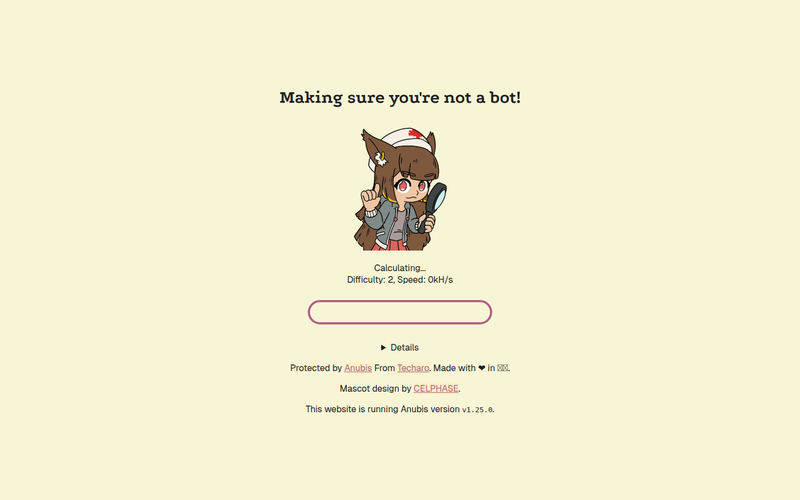 Making sure you're not a bot!网站快照