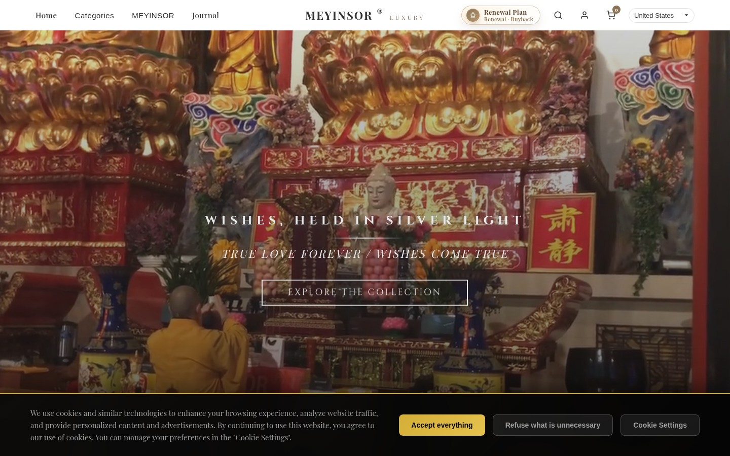 MEYINSOR — Fine S925 Silver Jewelry with Meaning网站快照