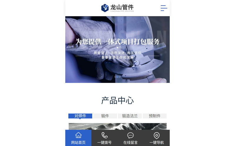 压力管道元件,钢管,化工管件,龙山管件-江苏龙山管件有限公司网站快照