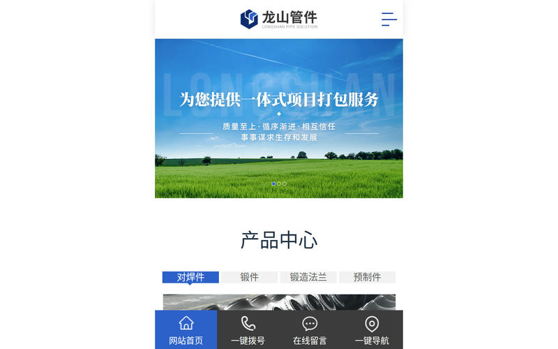 压力管道元件,钢管,化工管件,龙山管件-江苏龙山管件有限公司网站快照