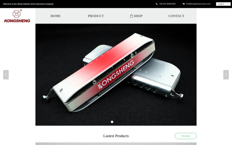 Jiangyin Kongsheng Musical Instrument Co.,Ltd网站快照