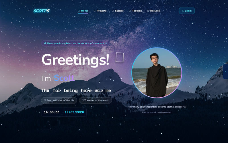 ✦ ScottZ ✦网站快照