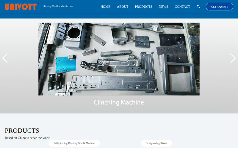 Clinching Machine, Riveting Machine, and Self-Piercing Rivets: Cutting-Edge Solutions for Industrial Joining网站快照
